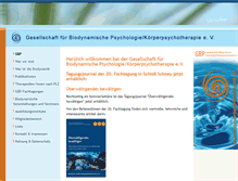 Tablet Screenshot of gbpev.de